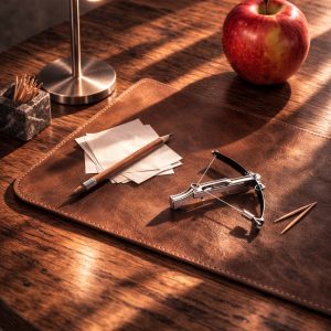 Настольный арбалет из серебра 925 и стали