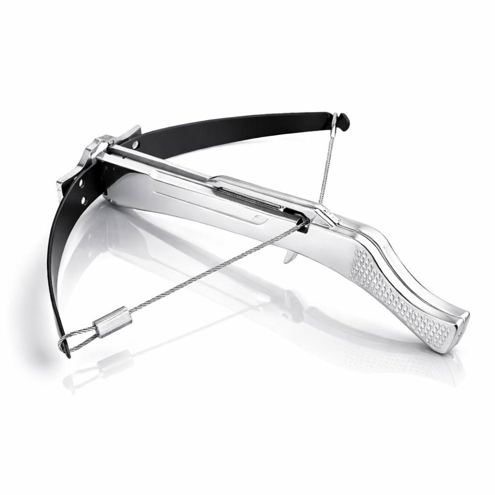 Настольный арбалет из серебра 925 и стали — фото 2