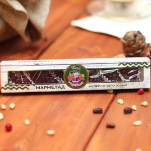 Мармелад желейно-фруктовый с брусникой 90г "Таежно"