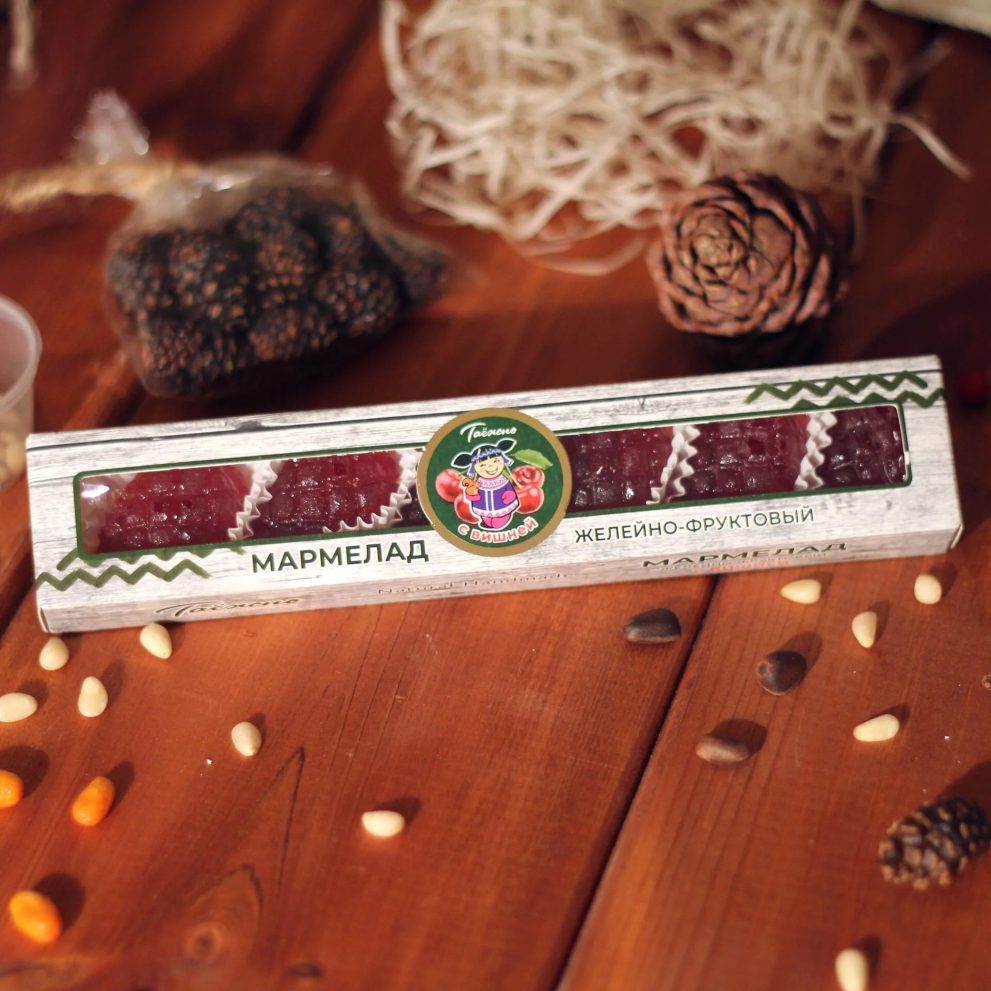 Мармелад желейно-фруктовый с Вишней 90г — фото 1