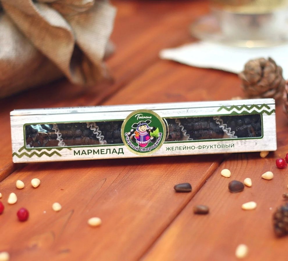 Мармелад желейно-фруктовый с Черной смородиной 90г — фото 1