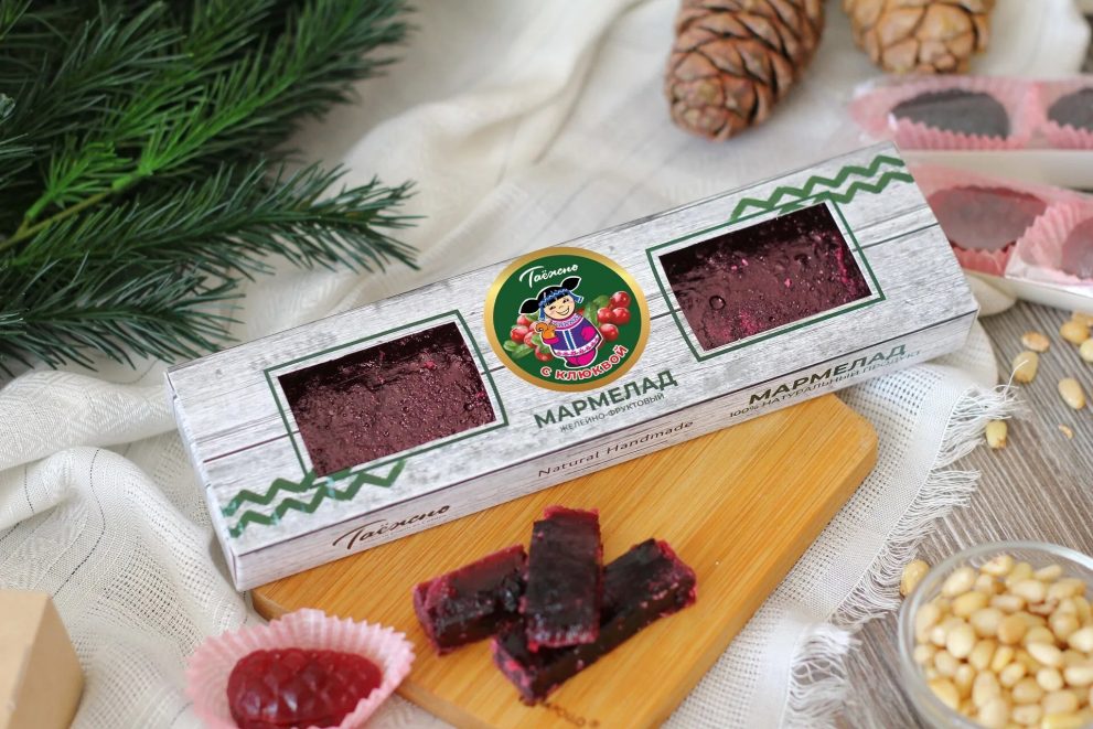 Мармелад желейно-фруктовый с Клюквой 170г — фото 1