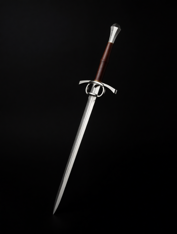 Меч интерьерный «Цвайхендер» (музейная реплика, XV век) — фото 2