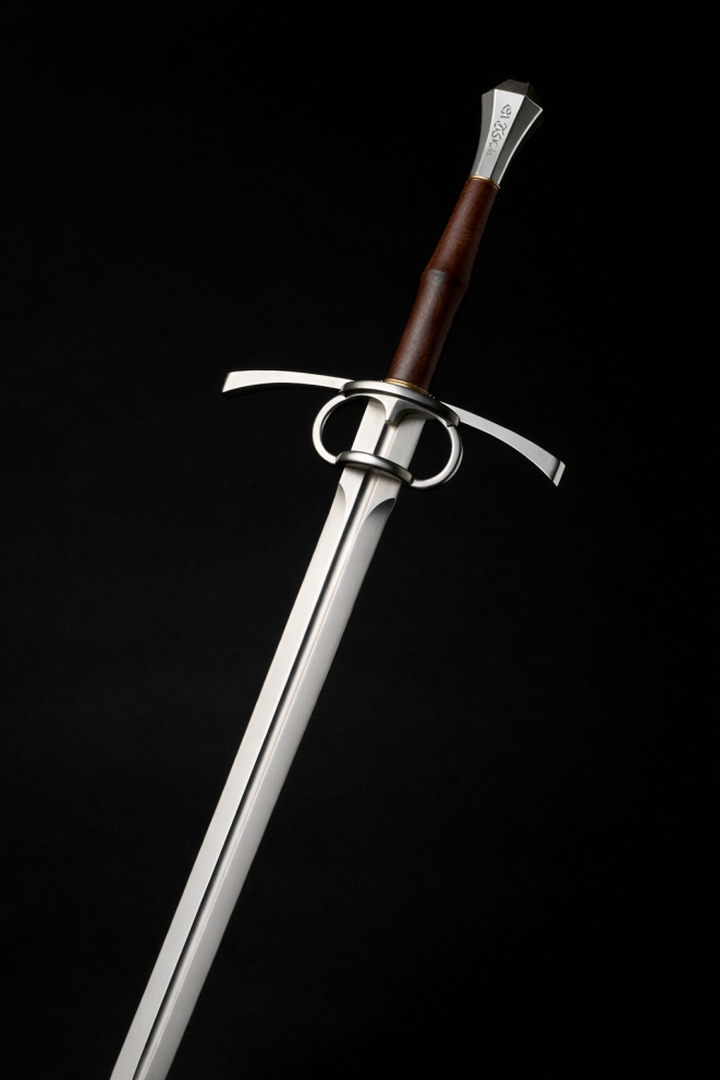 Меч интерьерный «Цвайхендер» (музейная реплика, XV век) — фото 3