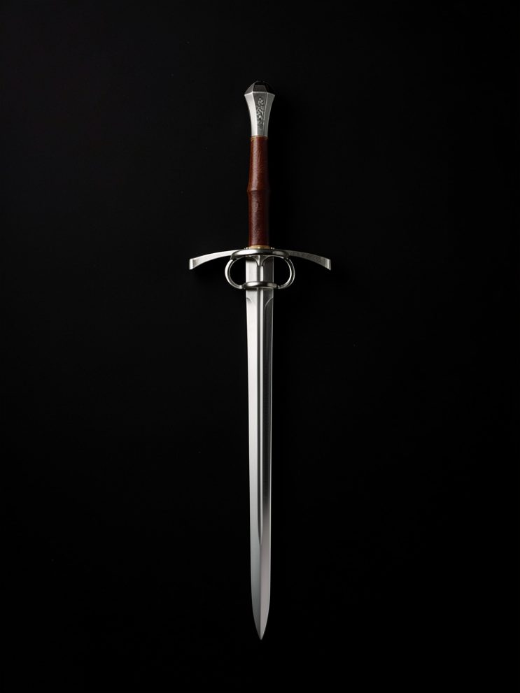Меч интерьерный «Цвайхендер» (музейная реплика, XV век) — фото 4