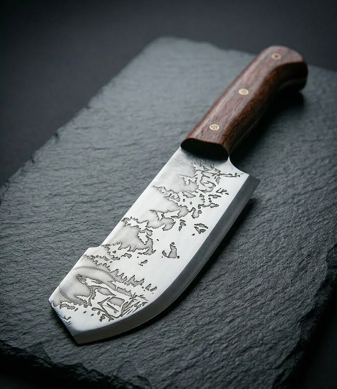 Нож топор "Волчий лес" 43 см, 55 HRC 60г — фото 1