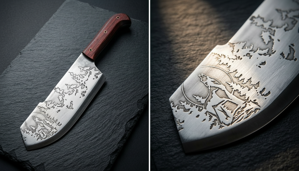 Нож топор «Волчий лес» 43 см, 55 HRC 60г — фото 3