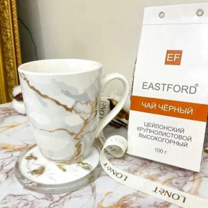 Набор с подстаканником и чашкой