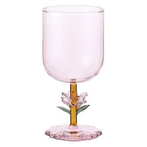 Бокал для вина Herbal, 300 мл, розовый