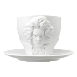 Чайная пара Talent, Ludwig van Beethoven, 260 мл, белая