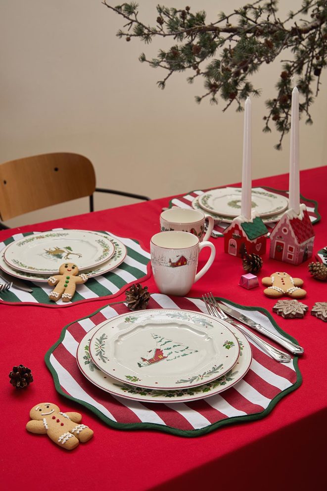 Набор из двух тарелок Nordic winter из коллекции New Year Essential, Ø26,5 см — фото 5