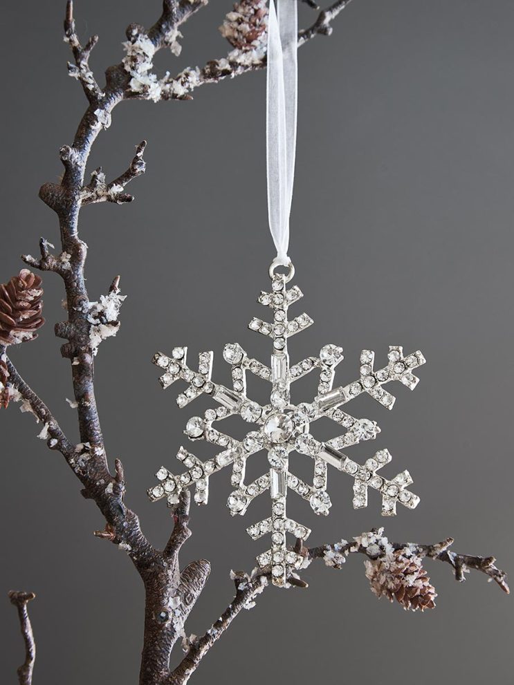 Набор елочных украшений Christmas diamonds из коллекции New Year Essential, 4 шт. — фото 2