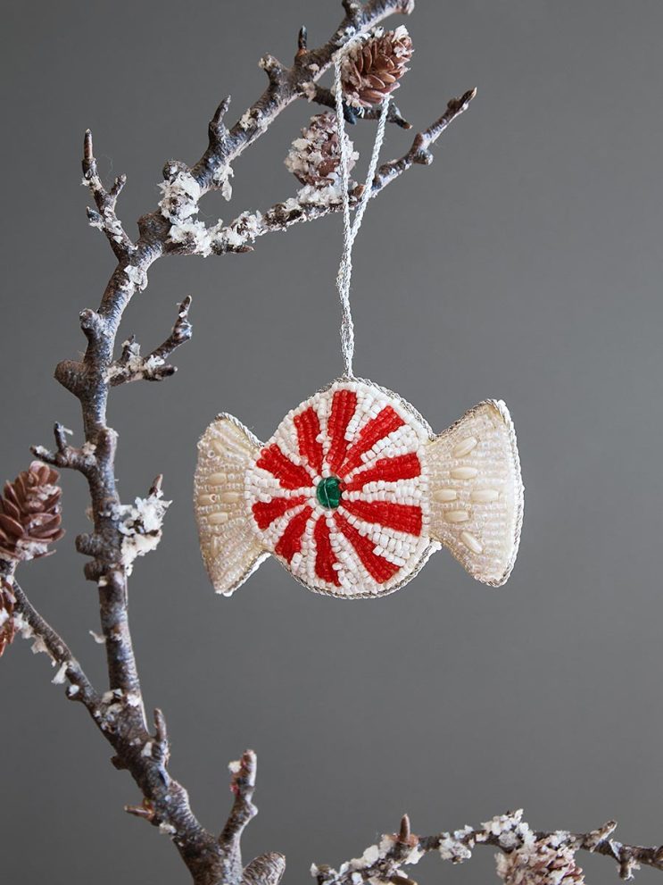 Набор елочных украшений Christmas jewels из коллекции New Year Essential, 4 шт. — фото 3