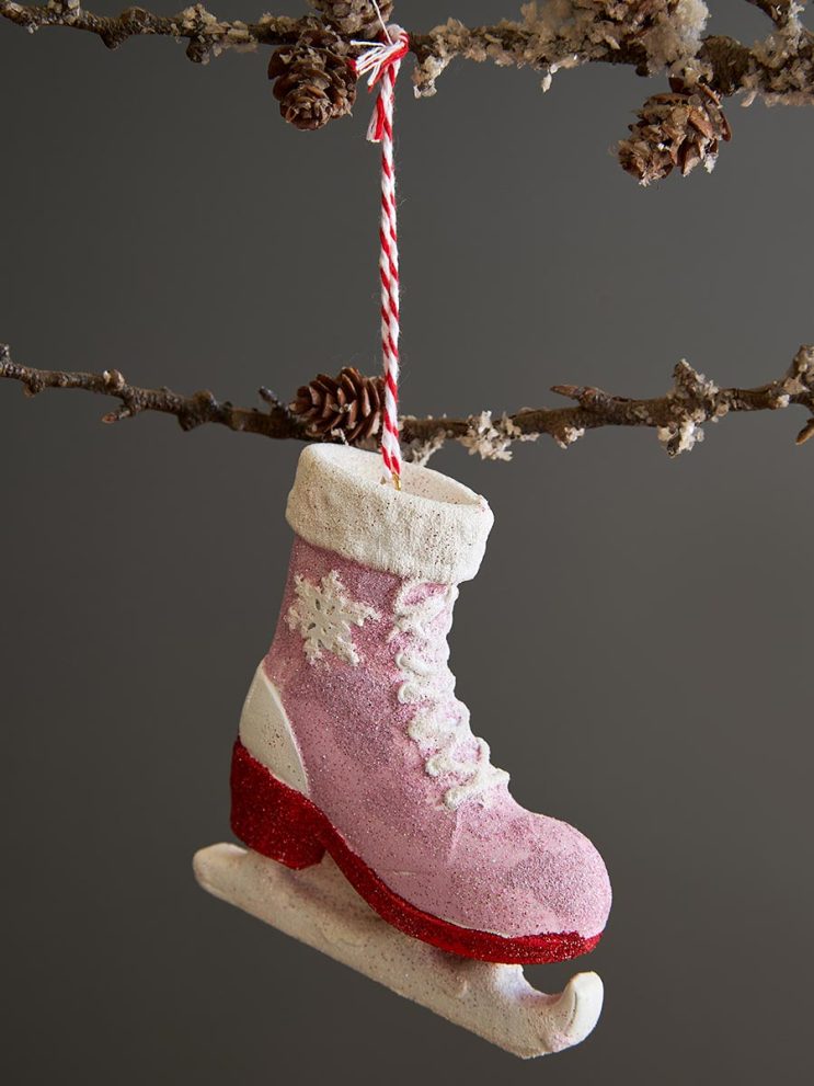 Набор ёлочных украшений Pink fairytale из коллекции New Year Essential, 4 шт. — фото 5