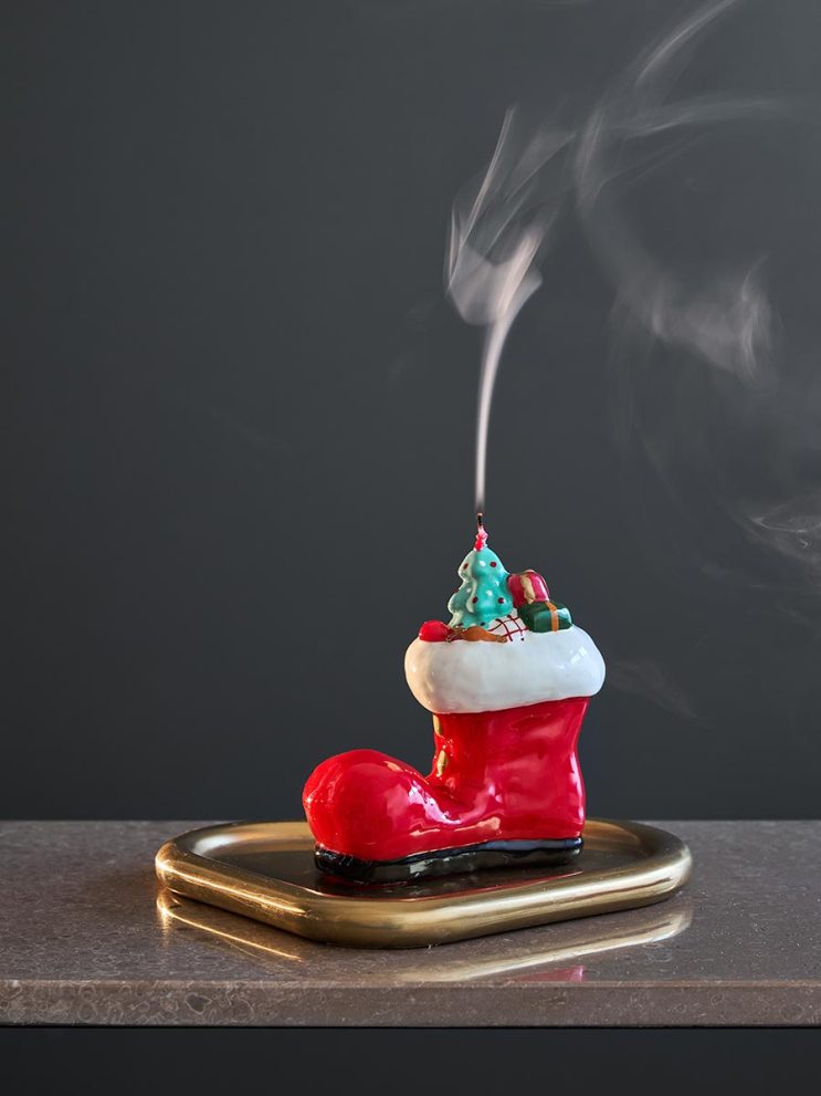 Свеча декоративная Festive stocking из коллекции New Year Essential, 12,5 см — фото 4