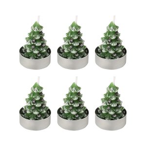 Набор декоративных свечей Enchanted woods из коллекции New Year Essential, 6 шт.