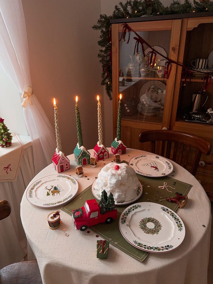 Свеча декоративная Upcoming holidays из коллекции New Year Essential, 15 см — фото 4