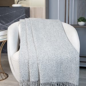 Плед из шерсти Альпака 140х220 см