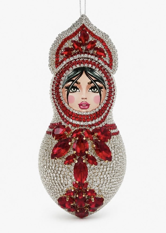 Елочная игрушка «Матрешка» — фото 2